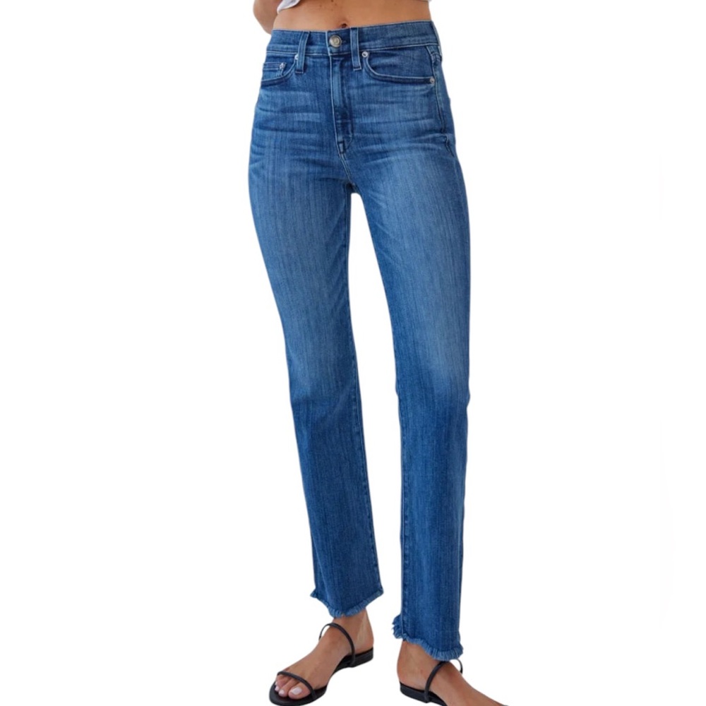 AYR The Pop Frayed Hem Jean